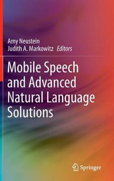 portada mobile speech and advanced natural language solutions (en Inglés)