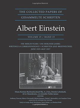 portada The Collected Papers of Albert Einstein, Volume 15: The Berlin Years: Writings & Correspondence, June 1925-May 1927 - Documentary Edition (en Inglés)
