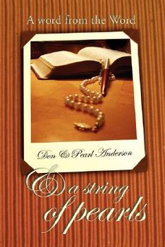 portada a word from the word & a string of pearls (en Inglés)