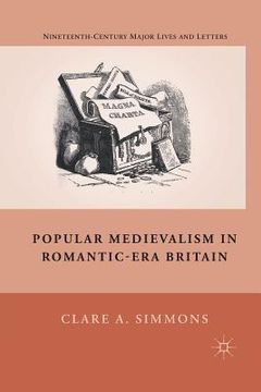 portada Popular Medievalism in Romantic-Era Britain (en Inglés)