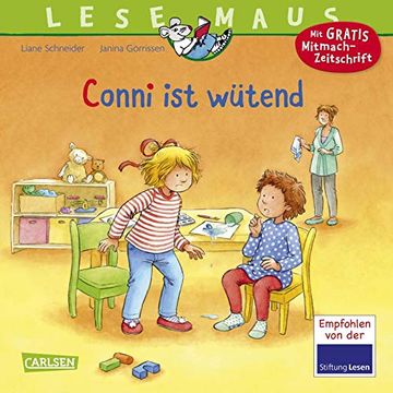 portada Lesemaus 86: Conni ist Wütend (en Alemán)