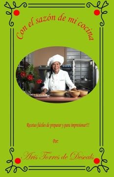 portada Con el sazon de mi cocina (Spanish Edition)