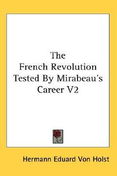 portada the french revolution tested by mirabeau's career v2 (in English)