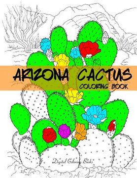 portada Arizona Cactus Coloring Book (in English)