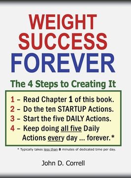 portada Weight Success Forever: The 4 Steps to Creating It (en Inglés)