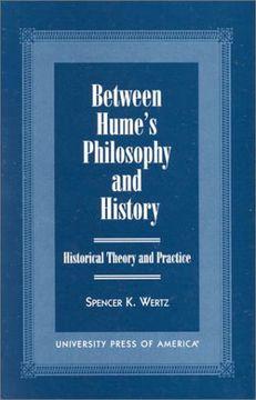 portada Between Hume's Philosophy and History: Historical Theory and Practice