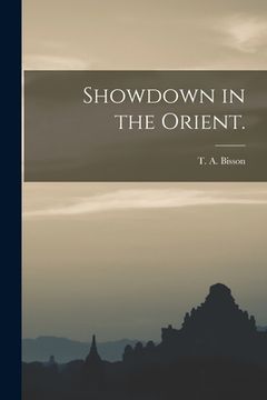 portada Showdown in the Orient. (in English)