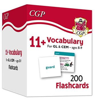 portada New 11+ Vocabulary Flashcards - Ages 8-9 (en Inglés)