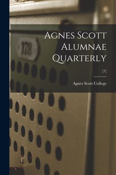 portada Agnes Scott Alumnae Quarterly; [1] (en Inglés)