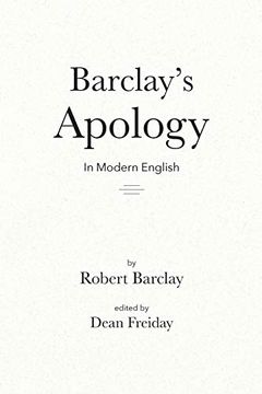portada Barclay'S Apology in Modern English (en Inglés)