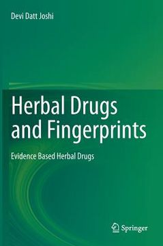 portada herbal drugs and fingerprints: evidence based herbal drugs (in English)