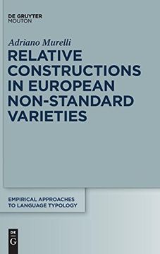 portada Relative Constructions in European Non-Standard Varieties (en Inglés)