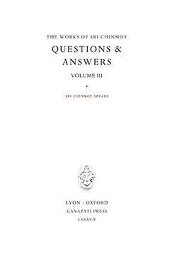 portada Answers Iii: Sri Chinmoy Speaks (Works of sri Chinmoy) 