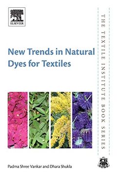 portada New Trends in Natural Dyes for Textiles (The Textile Institute Book Series) (en Inglés)