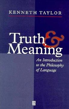 portada truth and meaning (in English)