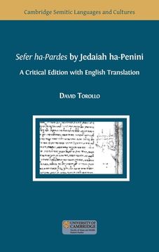 portada Sefer ha-Pardes by Jedaiah ha-Penini (in English)