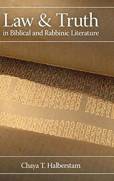 portada Law and Truth in Biblical and Rabbinic Literature (en Inglés)