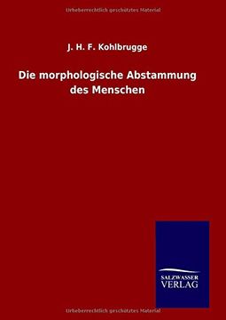 portada Die morphologische Abstammung des Menschen (German Edition)