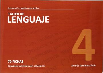 portada Taller de Lenguaje 4-Estimulación Cognitiva Adultos <70 Fichas C/Ejerc. > (r) (2010) (in Spanish)