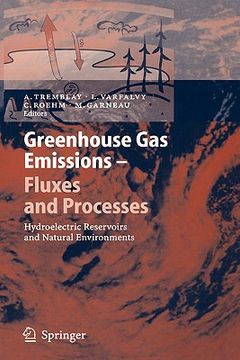 portada greenhouse gas emissions - fluxes and processes: hydroelectric reservoirs and natural environments (en Inglés)