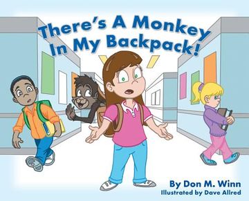 portada There's a Monkey in My Backpack! (en Inglés)