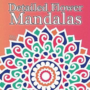 portada Detailed Flower Mandalas (en Inglés)