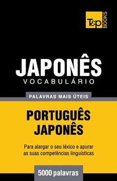 portada Vocabulário Português-Japonês - 5000 palavras mais úteis (en Portugués)