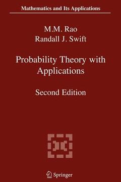 portada probability theory with applications (en Inglés)