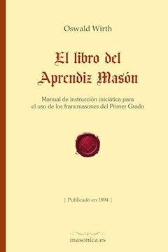 portada El Libro del Aprendiz Masón (in Spanish)