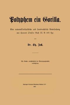 portada Polyphem ein Gorilla: Eine naturwissenschaftliche und staatsrechtliche Untersuchung von Homers Odyssee Buch IX V. 105 ffge (German Edition)