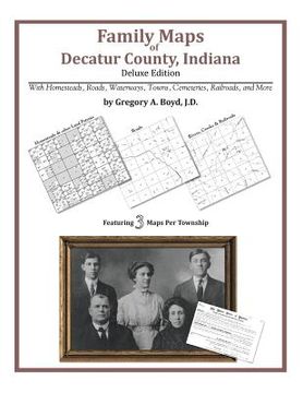 portada Family Maps of Decatur County, Indiana (en Inglés)