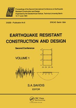 portada Earthquake Resistant Construction and Design II, Volume 1: Proceedings of the Second International Conference, Berlin, 15-17 June 1994, 2 Volumes