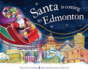 portada Santa is Coming to Edmonton (en Inglés)