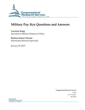 portada Military Pay: Key Questions and Answers (CRS Reports)