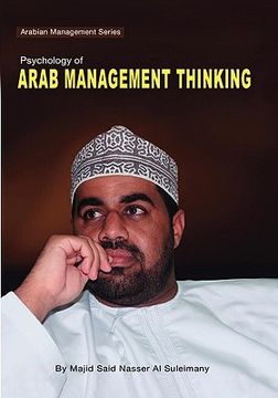portada psychology of arab management thinking: arabian management series (en Inglés)