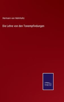 portada Die Lehre von den Tonempfindungen (in German)
