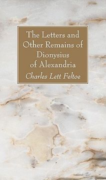 portada the letters and other remains of dionysius of alexandria (en Inglés)