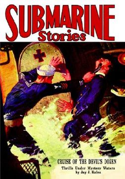 portada pulp classics: submarine stories magazine (march 1930)