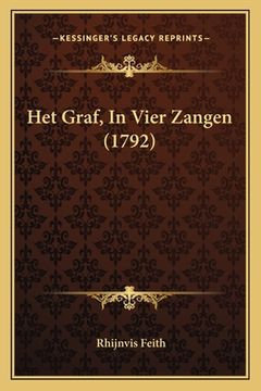 portada Het Graf, In Vier Zangen (1792)