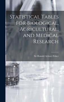 portada Statistical Tables for Biological, Agricultural, and Medical Research (en Inglés)