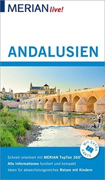 portada Merian Live! Reiseführer Andalusien: Mit Extra-Karte zum Herausnehmen (en Alemán)