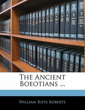 portada the ancient boeotians ... (en Inglés)