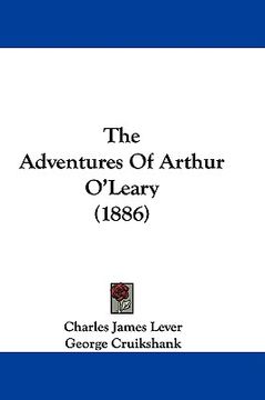 portada the adventures of arthur o'leary (1886) (en Inglés)