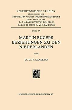portada Martin Bucers Beziehungen zu den Niederlanden (Kerkhistorische Studien)