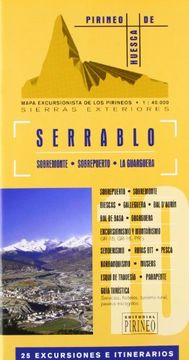 portada Guía Mapa Excursionista del Serrablo