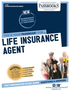 portada Life Insurance Agent (C-443): Passbooks Study Guide Volume 443