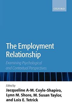 portada The Employment Relationship: Examining Psychological and Contextual Perspectives (en Inglés)