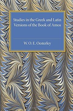 portada Studies in the Greek and Latin Versions of the Book of Amos (in English)