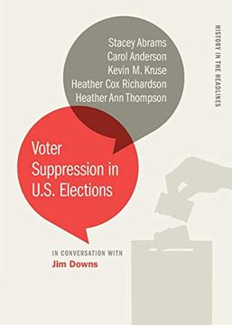 portada Voter Suppression in U. Su Elections (History in the Headlines Series) (en Inglés)