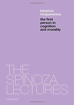 portada The First Person in Cognition and Morality (The Spinoza Lectures) (in English)